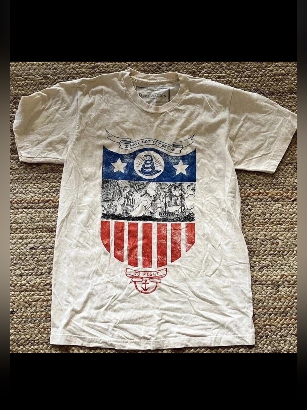 T-Shirt USA 4th Of July Declaration Patriotic Flag America Mercia 250th Birthday
